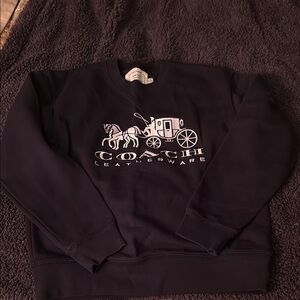 Coach Men's Black Sweater